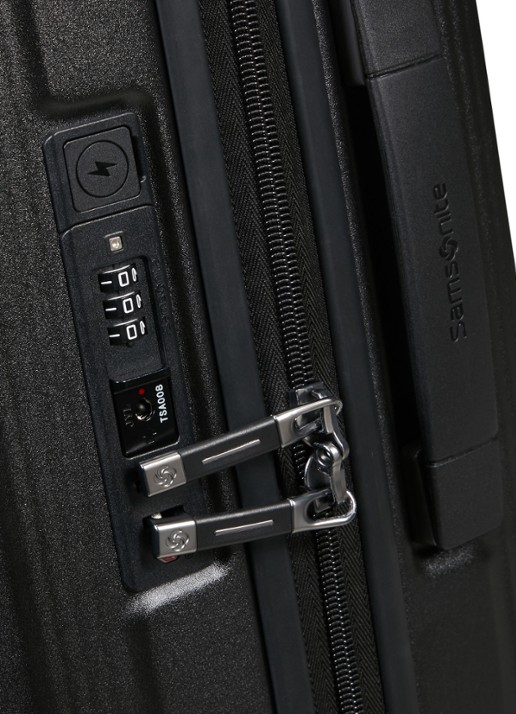 Samsonite Nuon spinner 55 cm - detail 7 zwart