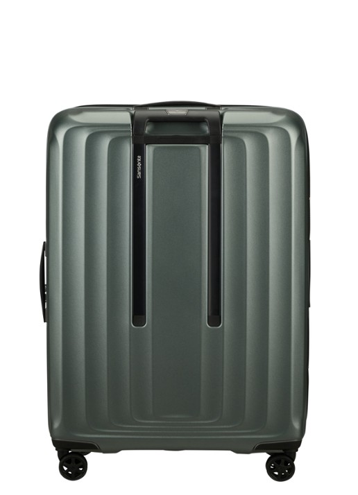 Samsonite Nuon vergrootbare spinner 75 cm - achterkant 7 khaki