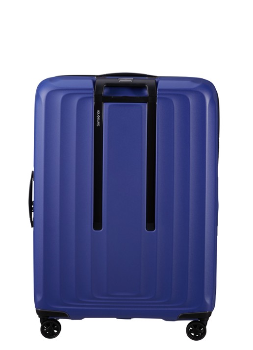 Samsonite Nuon vergrootbare spinner 75 cm - achterkant 5 blauw