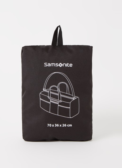 Samsonite Opvouwbare weekendtas met afneembare schouderriem - detail 2 zwart