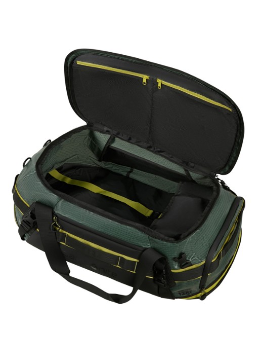 Samsonite Outtrax L weekendtas - achterkant 4 donkergroen