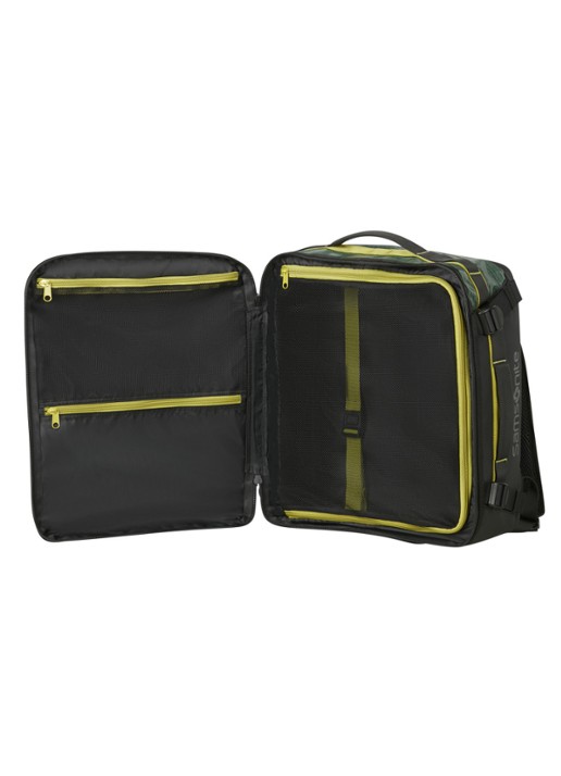 Samsonite Outtrax M rugzak - achterkant 3 donkergroen