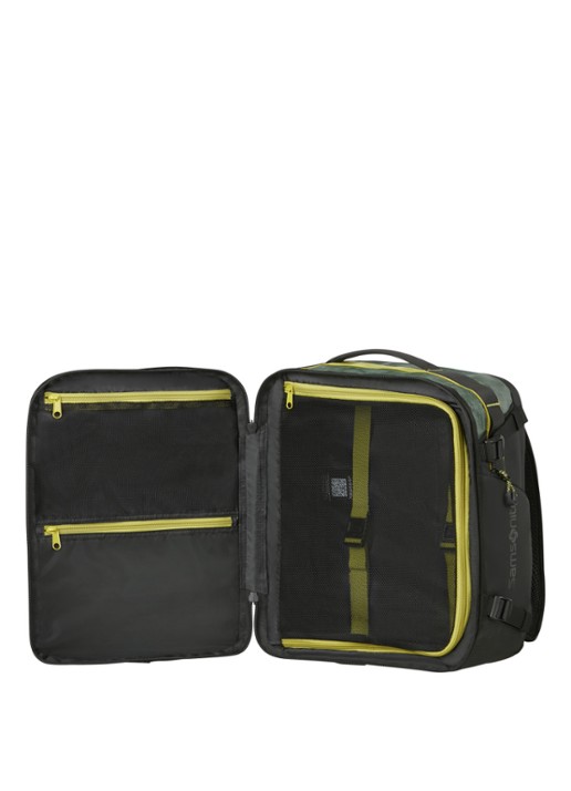 Samsonite Outtrax S rugzak - achterkant 2 donkergroen