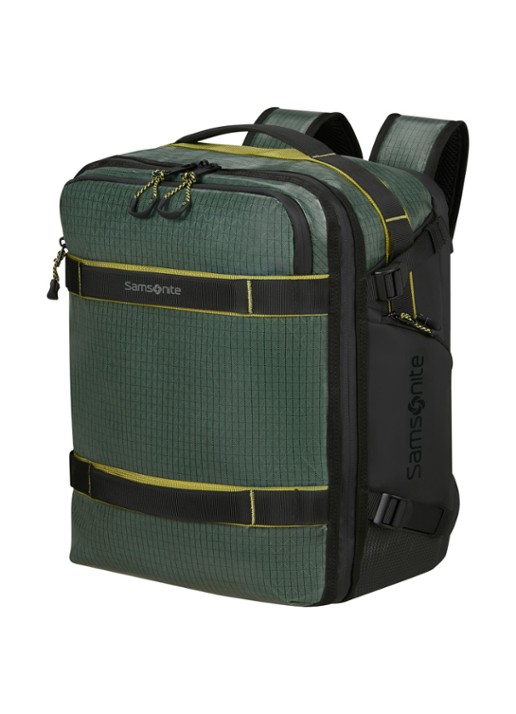 Samsonite Outtrax S rugzak - voorkant 4 donkergroen