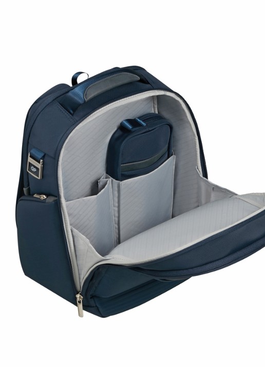 Samsonite Paralux BT Everyday rugzak - achterkant 4 donkerblauw