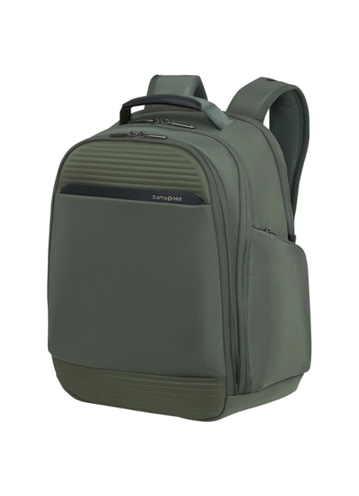 Samsonite Paralux BT Everyday rugzak - voorkant 4 olijfgroen