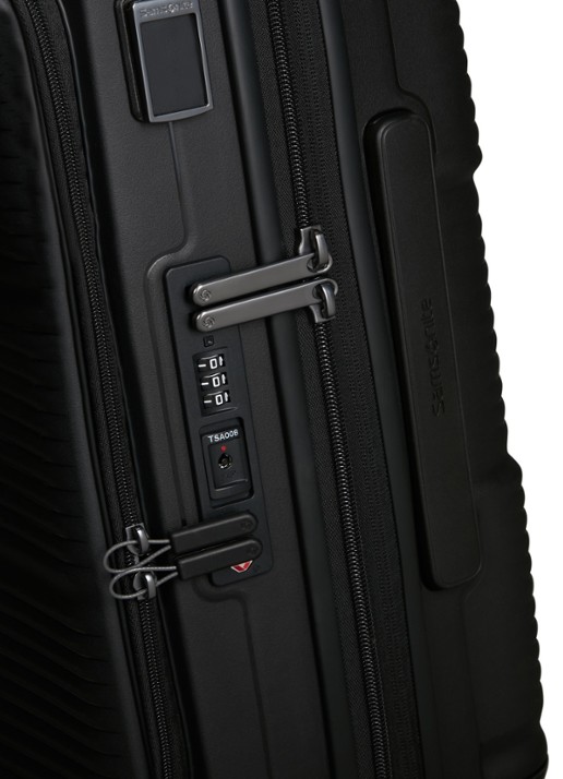 Samsonite Paralux vergrootbare spinner 55 cm - detail 5 zwart