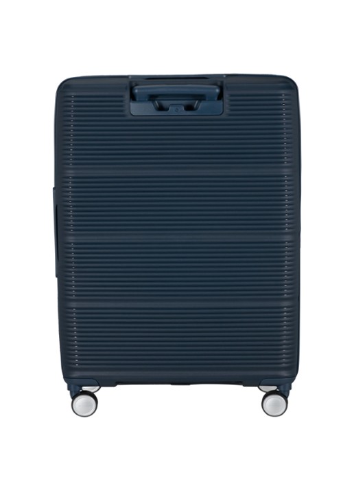 Samsonite Paralux vergrootbare spinner 75 cm - achterkant 4 donkerblauw