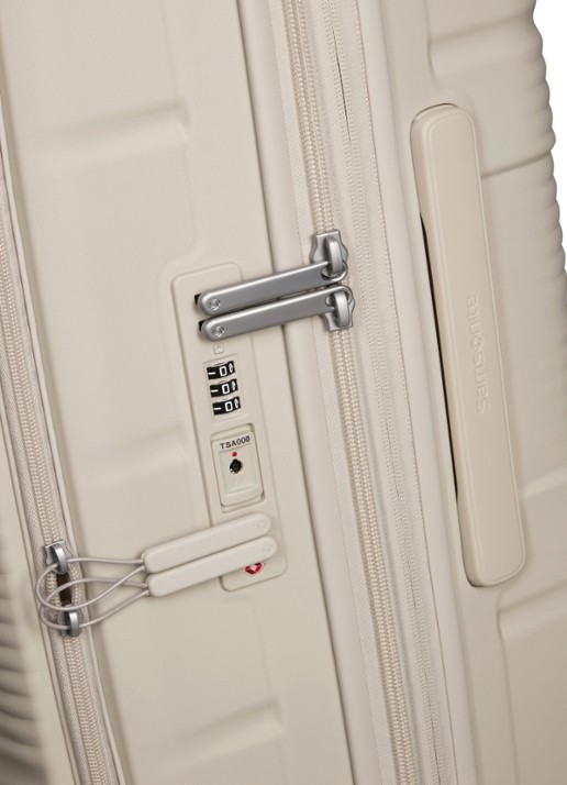 Samsonite Paralux vergrootbare spinner 75 cm - detail grijs