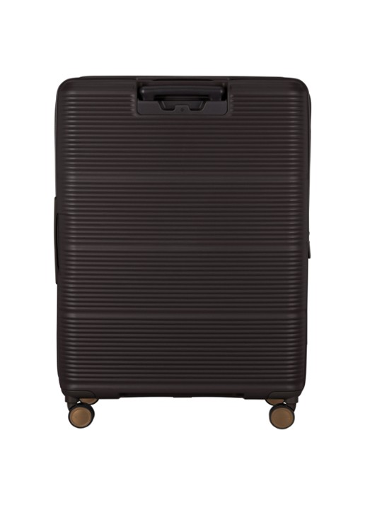 Samsonite Paralux vergrootbare spinner 81 cm - achterkant 3 donkerbruin