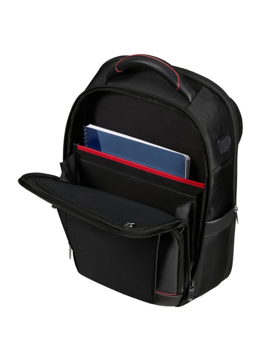 Samsonite Pro-DLX 6 rugzak met 15,6 inch laptopvak - achterkant 4 zwart