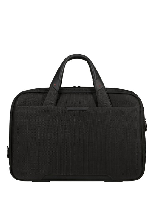 Samsonite Pro-DLX 6 vergrootbare businesstas met 15,6 inch laptopvak - achterkant 3 zwart
