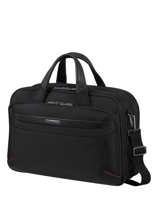 Samsonite Pro-DLX 6 vergrootbare businesstas met 15,6 inch laptopvak - voorkant 2 zwart