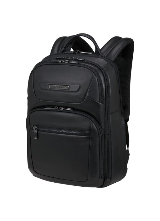 Samsonite PRO-DLX rugzak met 14,1 inch laptopvak - voorkant 4 zwart