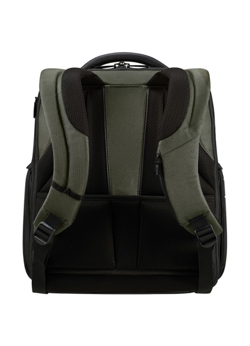 Samsonite Pro-DLX rugzak met 15,6 inch laptopvak - achterkant 4 olijfgroen