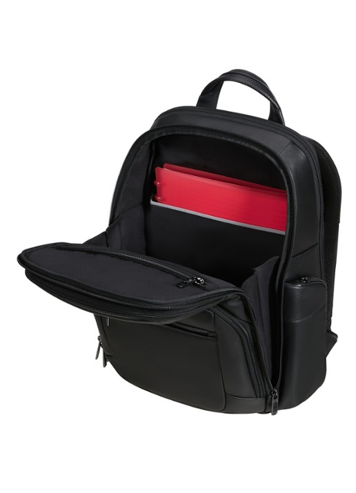 Samsonite PRO-DLX rugzak met 15,6 inch laptopvak - detail zwart