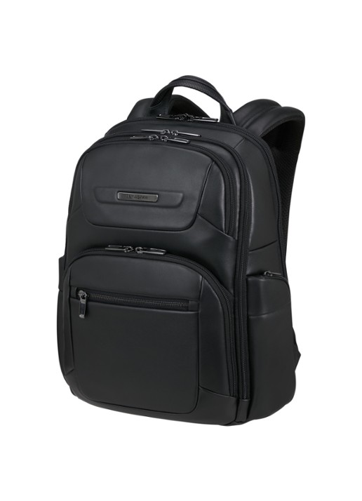 Samsonite PRO-DLX rugzak met 15,6 inch laptopvak - voorkant 4 zwart