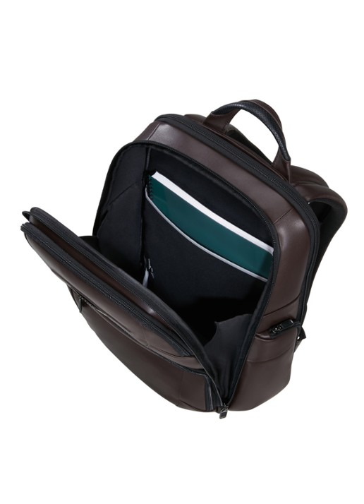 Samsonite PRO-DLX rugzak met 15,6 inch laptopvak - detail 4 donkerbruin