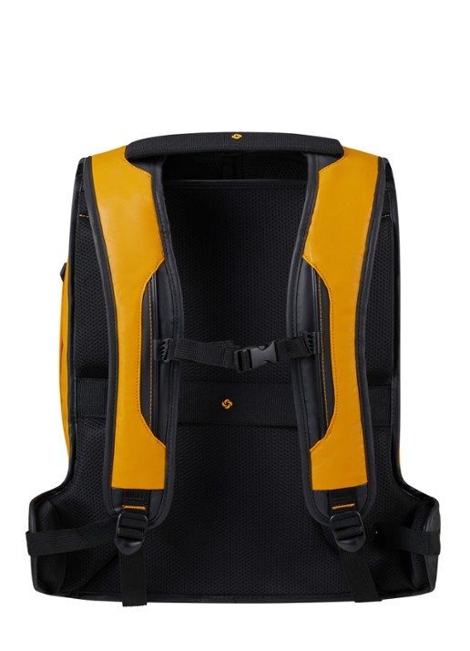 Samsonite Prodiver L rugzak met 17,3 inch laptopvak - achterkant 5 geel