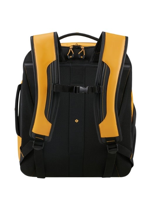 Samsonite Prodiver M rugzak met 15,6 inch laptopvak - achterkant geel