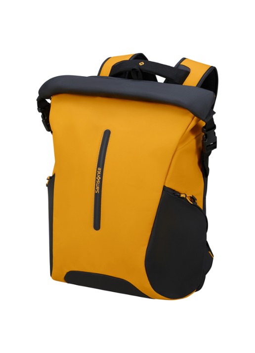 Samsonite Prodiver Rolltop rugzak L met 17 inch laptopvak - detail geel