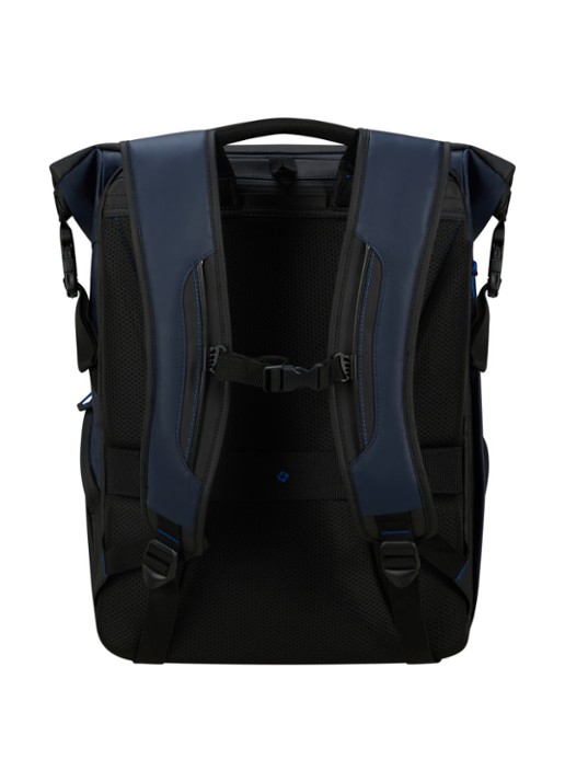 Samsonite Prodiver Rolltop rugzak L met 17 inch laptopvak - achterkant 4 donkerblauw