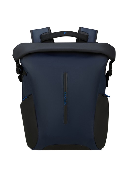 Samsonite Prodiver Rolltop rugzak L met 17 inch laptopvak - voorkant 2 donkerblauw