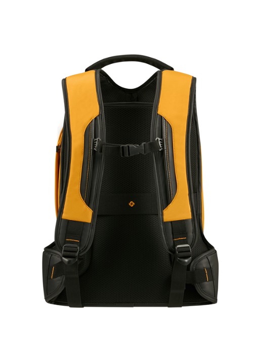 Samsonite Prodiver rugzak met 15,6 inch laptopvak  - achterkant 4 geel