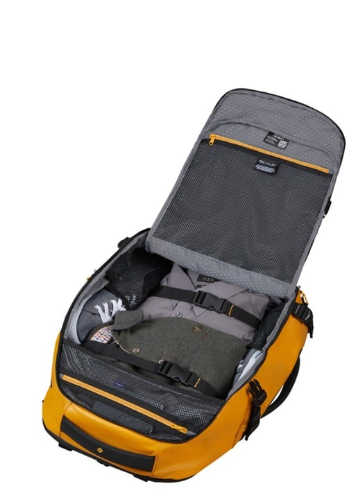 Samsonite Prodiver rugzak - achterkant geel