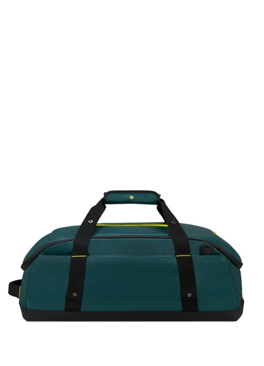 Samsonite Prodiver S weekendtas met afneembare schouderriem - achterkant dark teal / lime