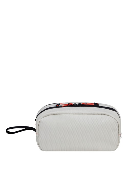 Samsonite Prodiver toilettas met logo - achterkant 2 cloud white / gebroken wit