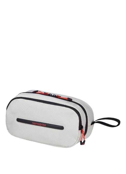 Samsonite Prodiver toilettas met logo - voorkant 4 cloud white / gebroken wit