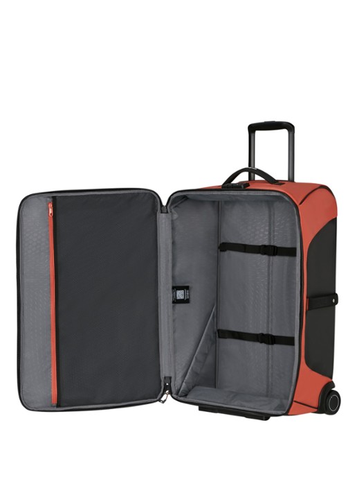 Samsonite Prodiver trolley 67 cm - achterkant oranjerood