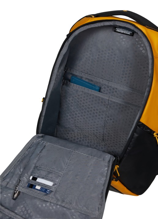 Samsonite Prodiver Urban laptoprugzak - achterkant 3 geel