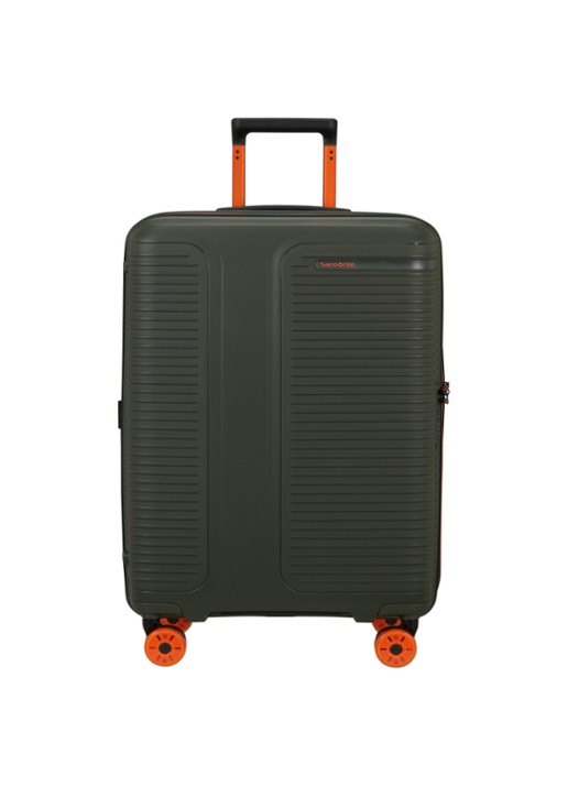 Samsonite Prodiver vergrootbare spinner 69 cm - voorkant 3 mosgroen