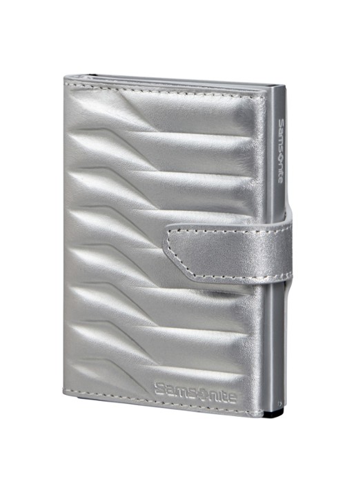 Samsonite Proxis pasjeshouder met metallic finish - detail 4 zilver