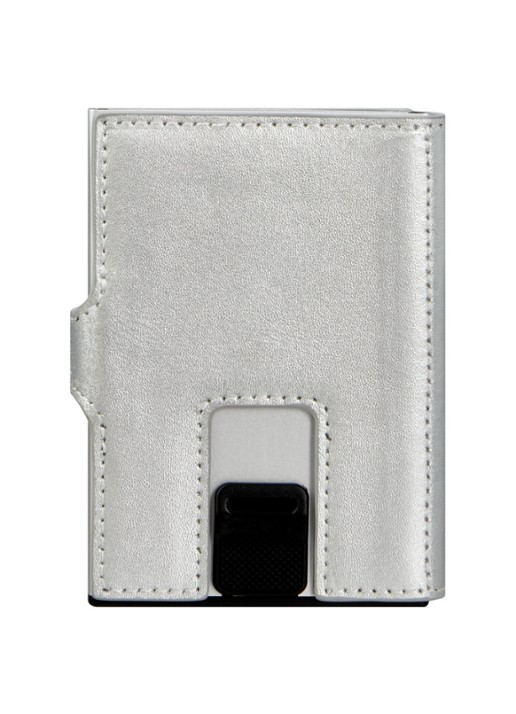 Samsonite Proxis pasjeshouder van leer - achterkant 4 zilver