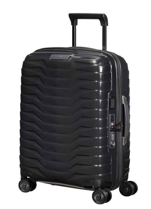 Samsonite Proxis spinner 55 cm  - voorkant 2 zwart