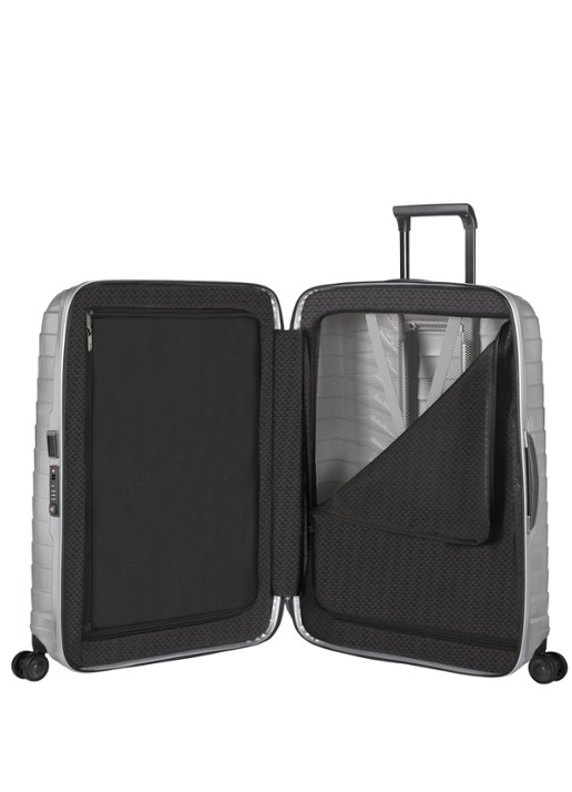 Samsonite Proxis spinner 75 cm  - detail zilver