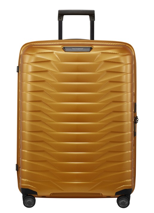 Samsonite Proxis spinner 75 cm  - voorkant goud