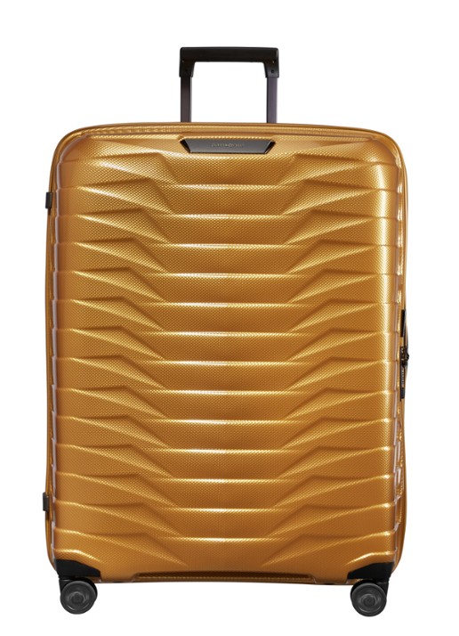 Samsonite Proxis spinner 81 cm  - voorkant goud