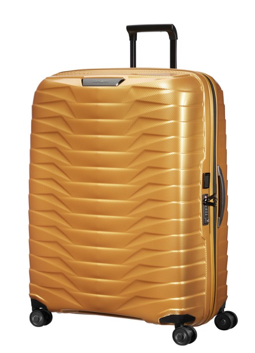 Samsonite Proxis spinner 81 cm  - voorkant 2 goud