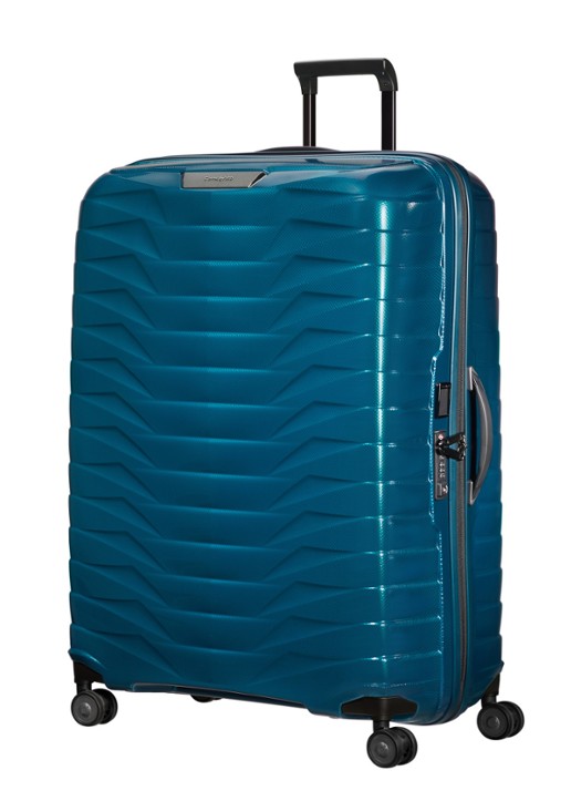 Samsonite Proxis spinner 86 cm - voorkant 2 petrol