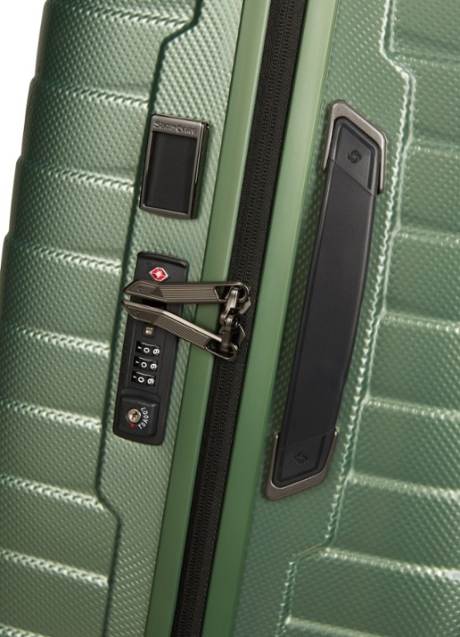 Samsonite Proxis spinner 86 cm - detail 5 lindegroen