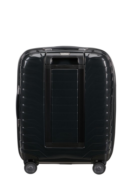 Samsonite Proxis vergrootbare spinner 55 cm - achterkant 3 zwart