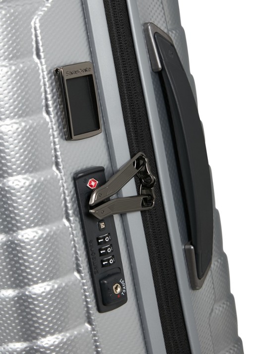 Samsonite Proxis vergrootbare spinner 55 cm - detail 4 zilver