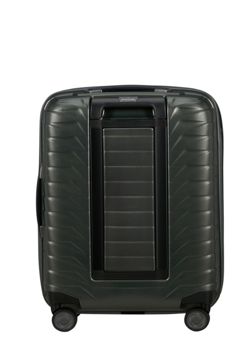 Samsonite Proxis vergrootbare spinner 55 cm - achterkant 4 bronsgroen