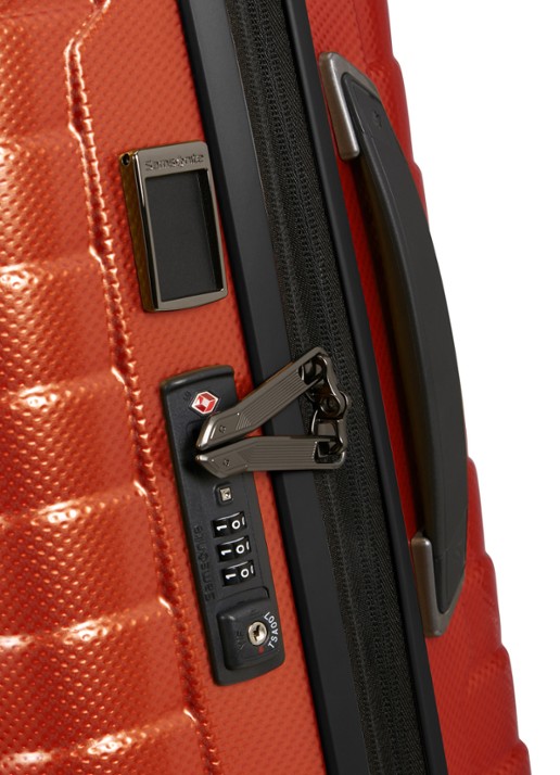 Samsonite Proxis vergrootbare spinner 55 cm - detail 3 oranje