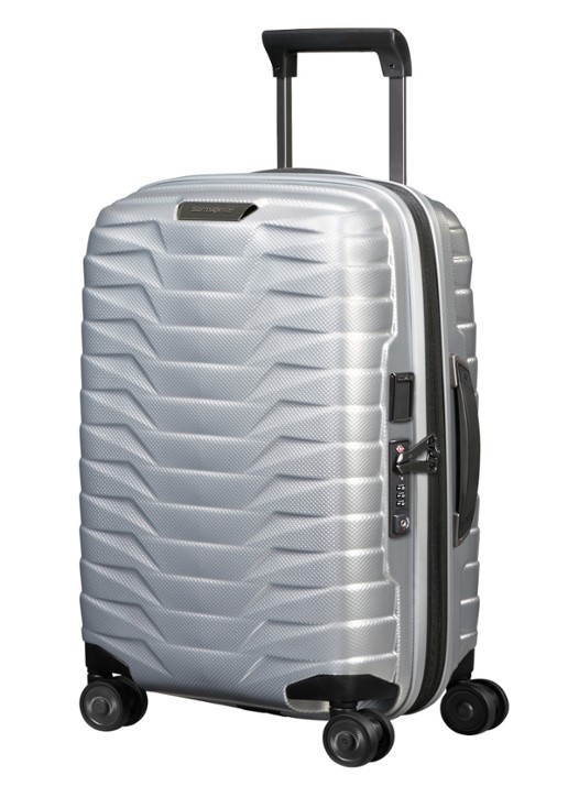 Samsonite Proxis vergrootbare spinner 55 cm - detail 4 zilver