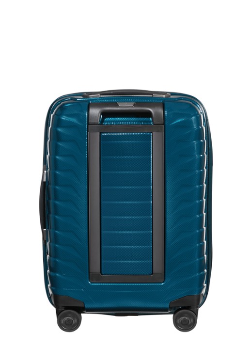 Samsonite Proxis vergrootbare spinner 55 cm - achterkant 4 petrol